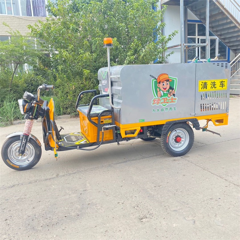 长宁电动高压冲洗车CX700A（不锈钢箱体）